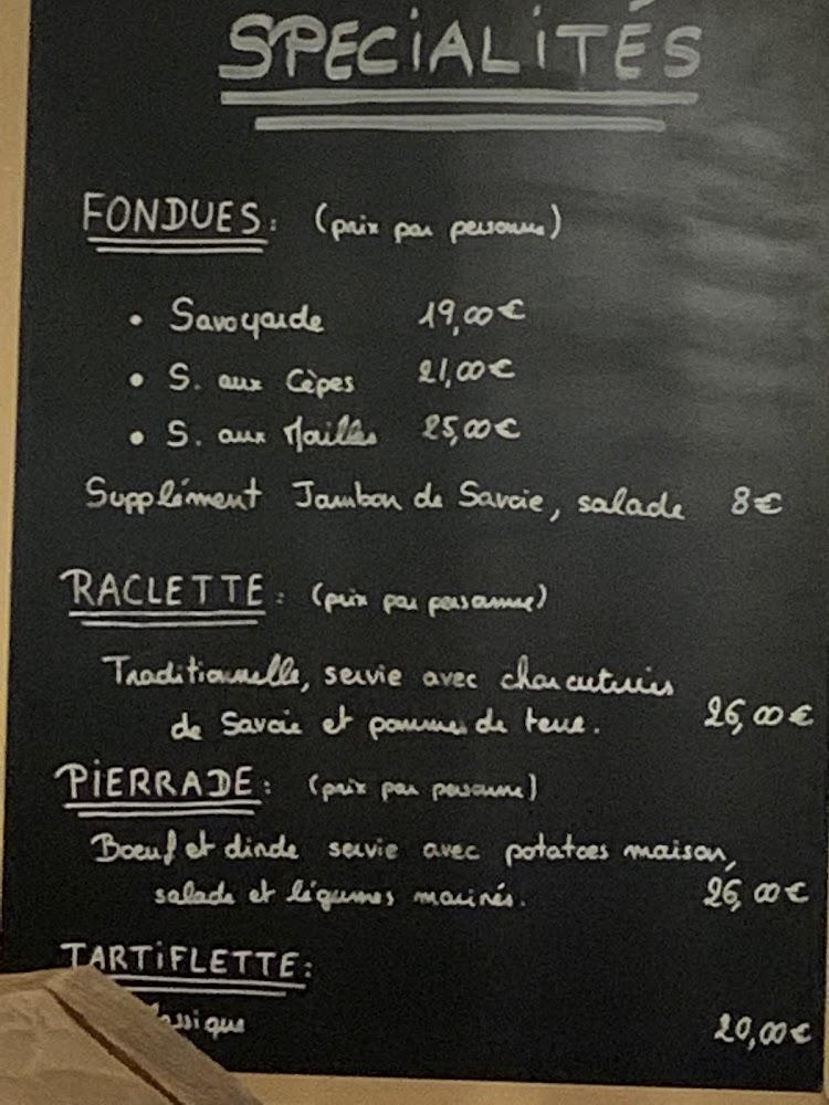 Restaurant L'Ambiance - Menu Image 1